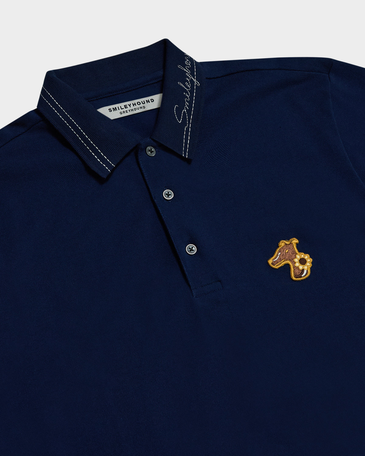 PIQUE POLO SHIRT WITH LOGO EMBROIDERED