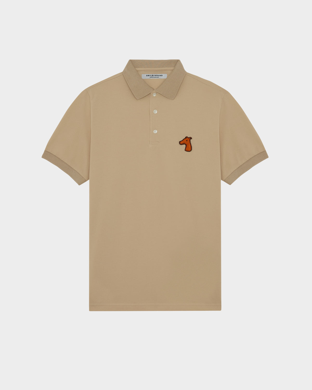 PIQUE POLO SHIRT WITH LOGO EMBROIDERED