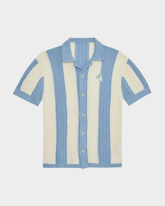 STRIPED KNIT SHIRT