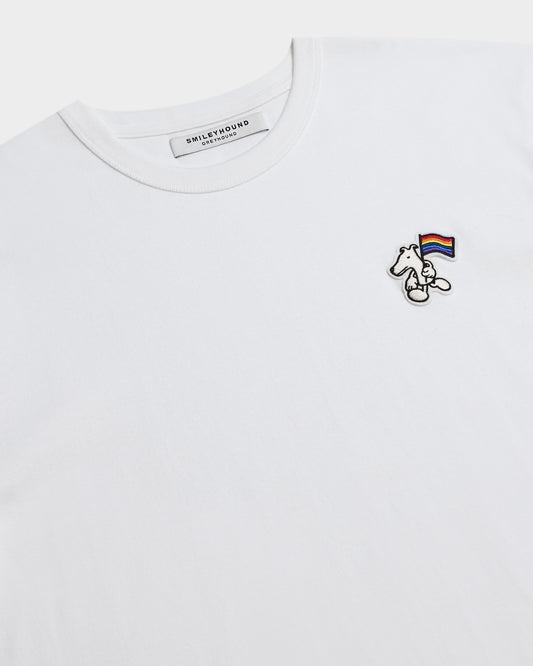 LOOSE FIT T-SHIRT WITH LOGO EMBROIDERED – HOUND FOR ALL EDITION
