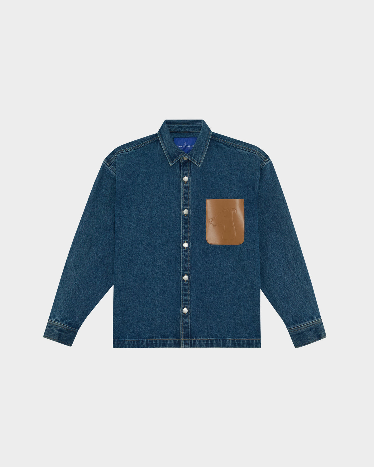 SMILEYHOUND LONG SLEEVE DENIM SHIRT