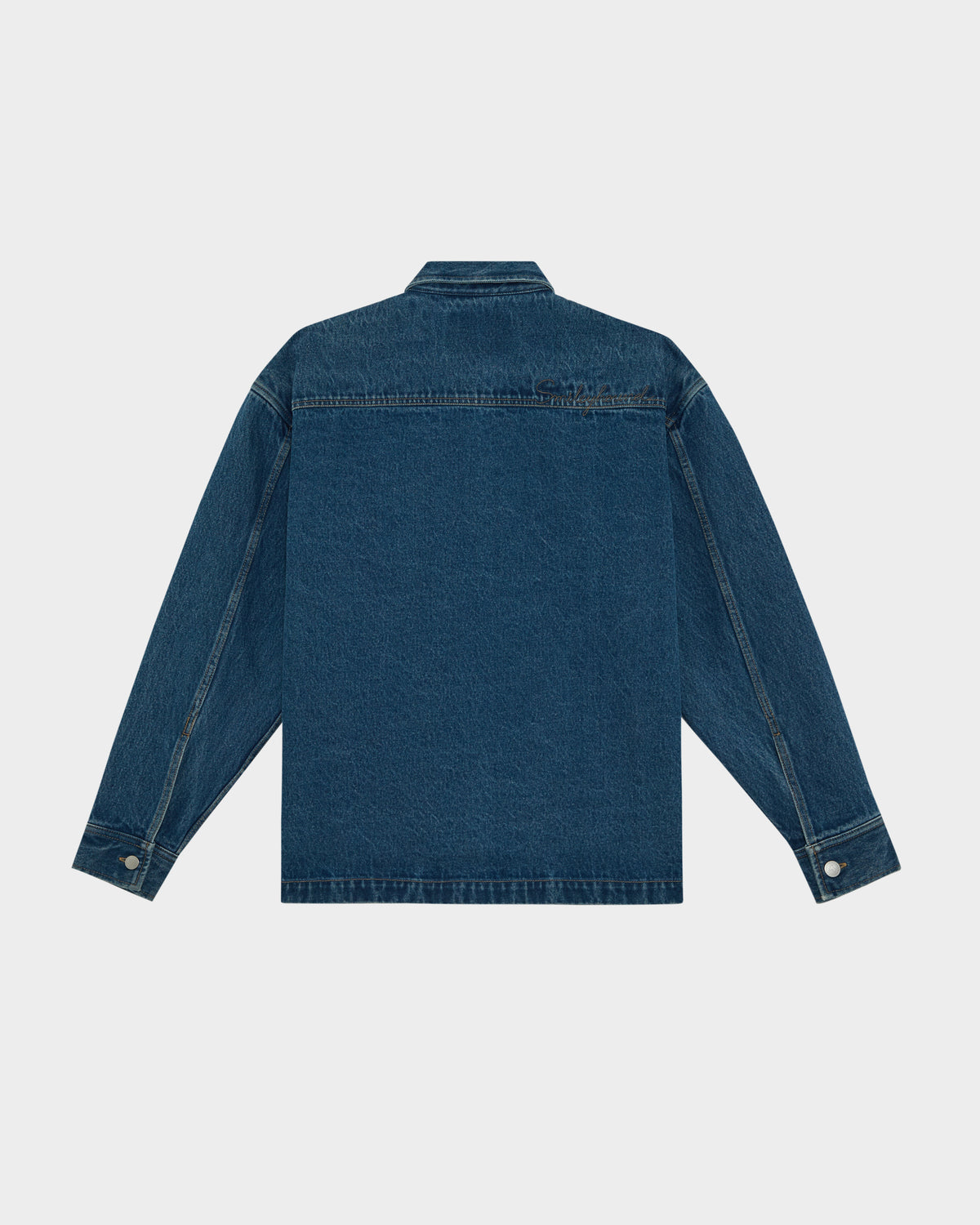 SMILEYHOUND LONG SLEEVE DENIM SHIRT