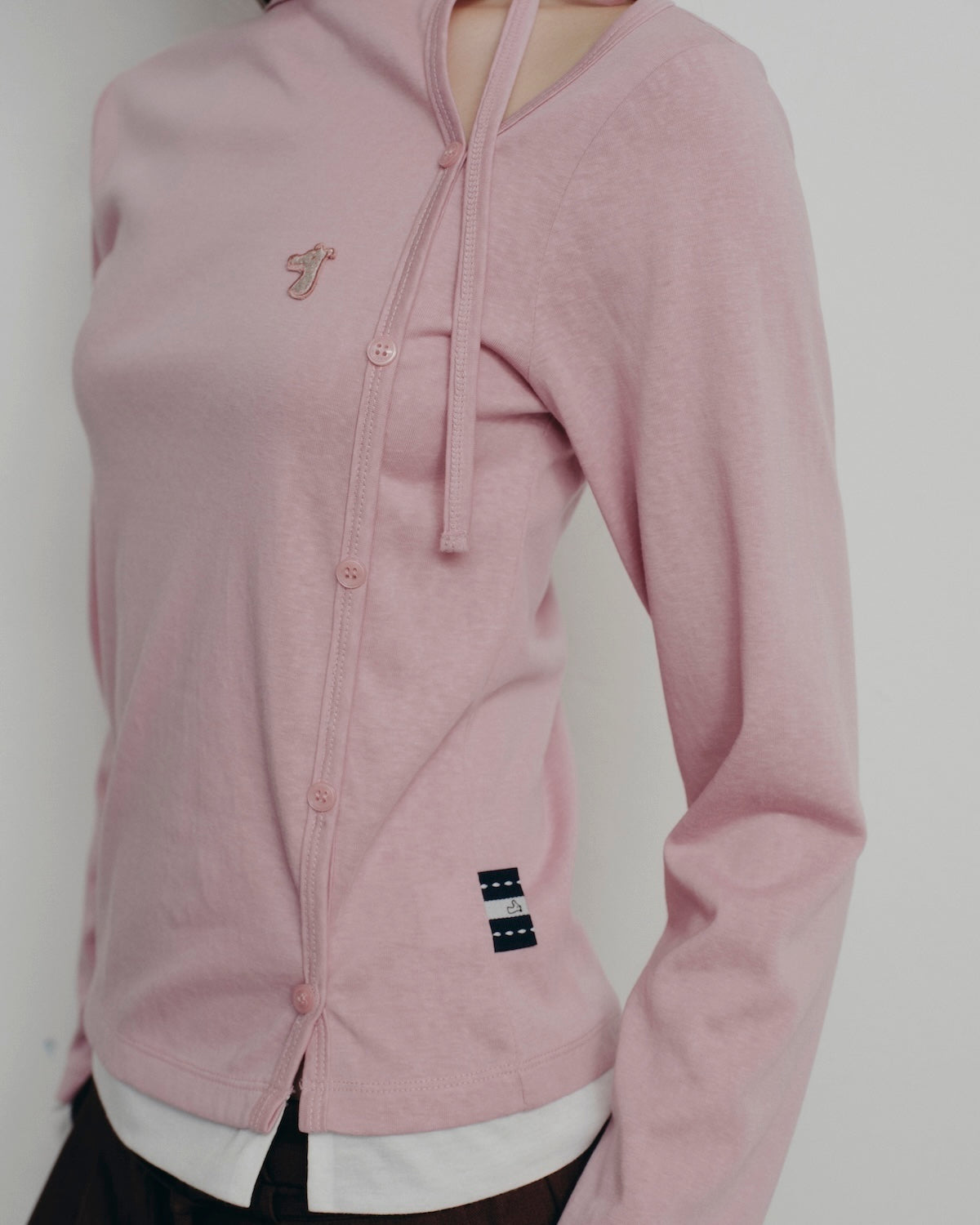 BESTIE ASYMMETRICAL OFF-SHOULDER TOP