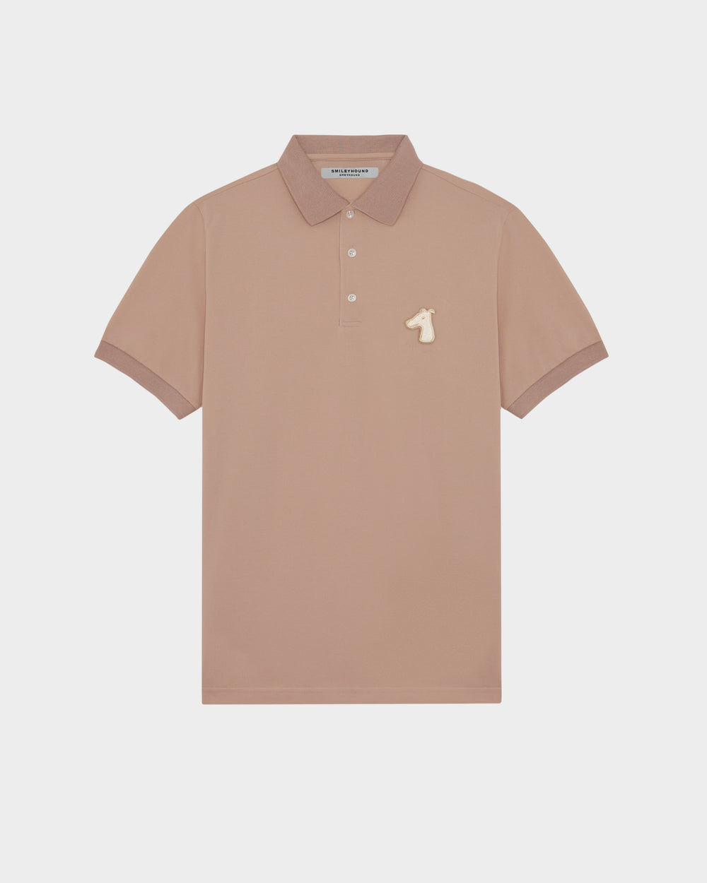 PIQUE POLO SHIRT WITH LOGO EMBROIDERED