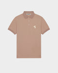 PIQUE POLO SHIRT WITH LOGO EMBROIDERED