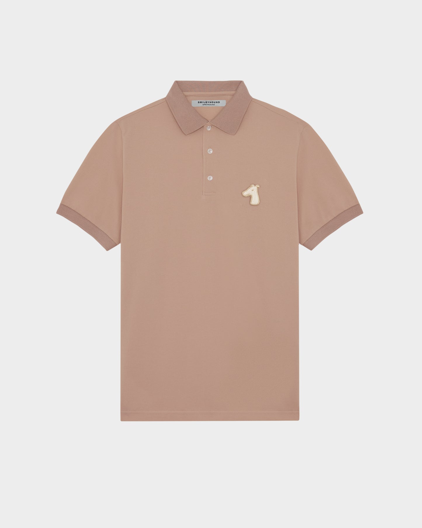 PIQUE POLO SHIRT WITH LOGO EMBROIDERED