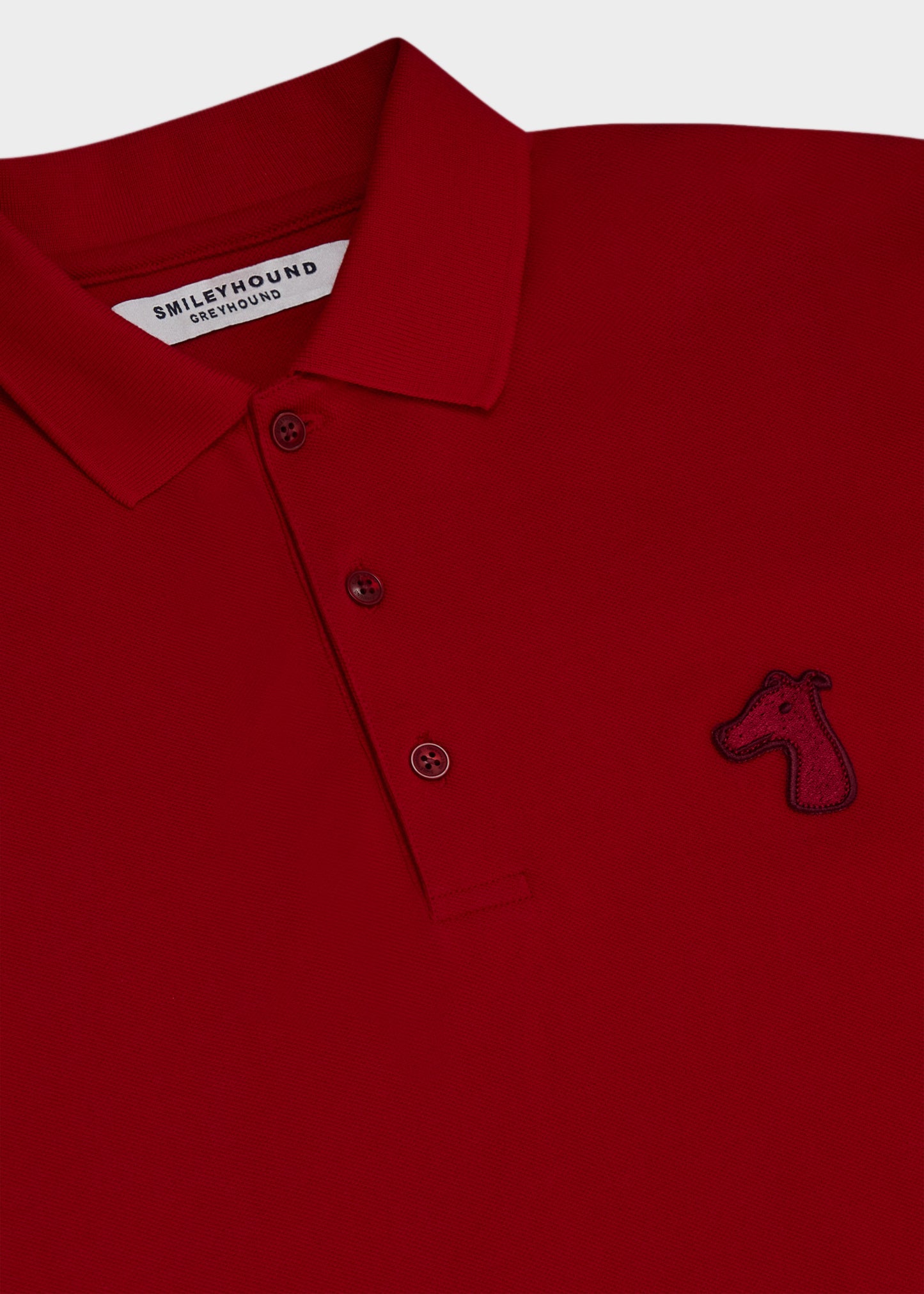 PIQUE POLO SHIRT WITH LOGO EMBROIDERED