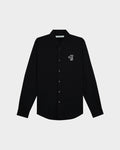 GOODGATHER POPLIN SHIRT WITH LOGO