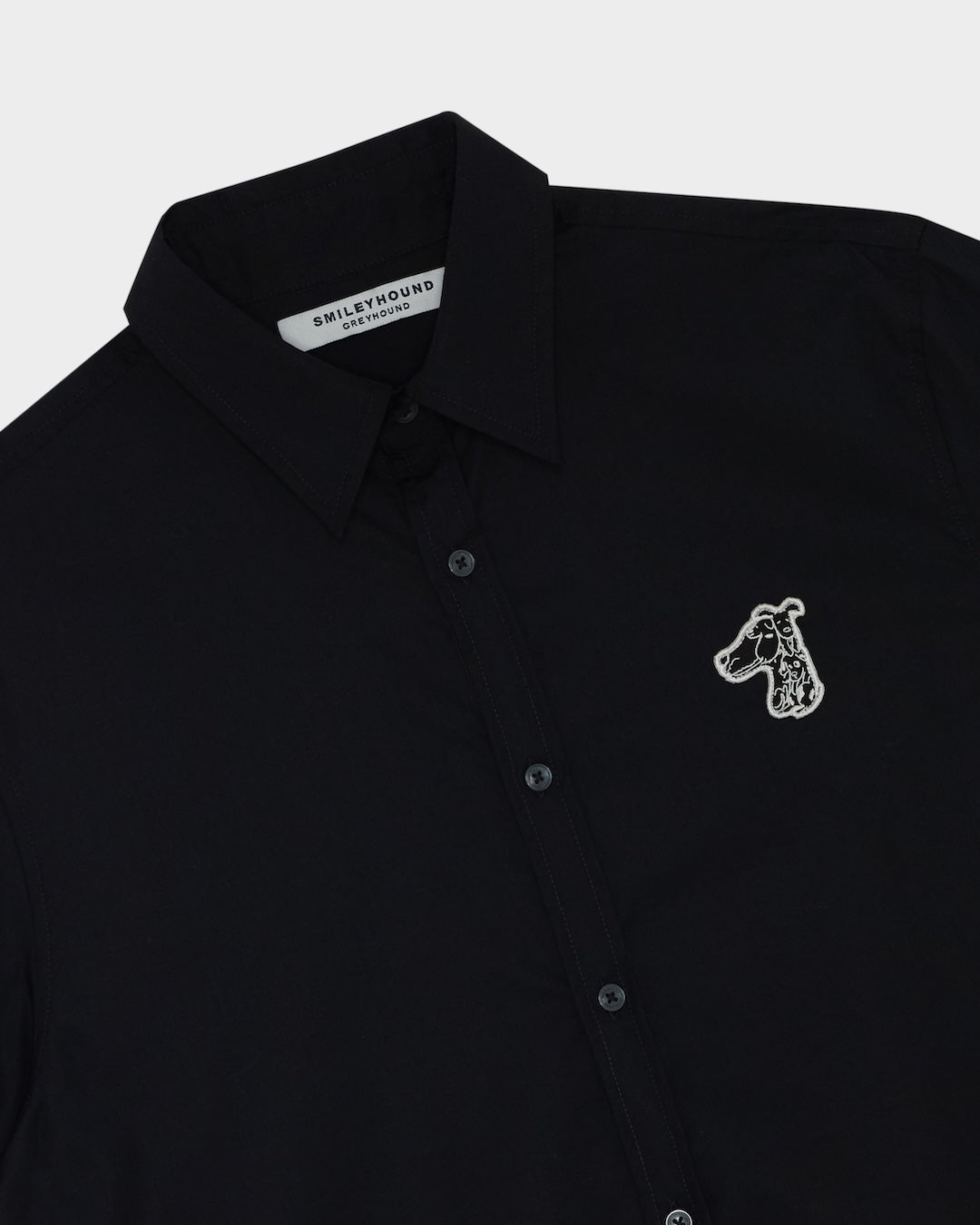 GOODGATHER POPLIN SHIRT WITH LOGO