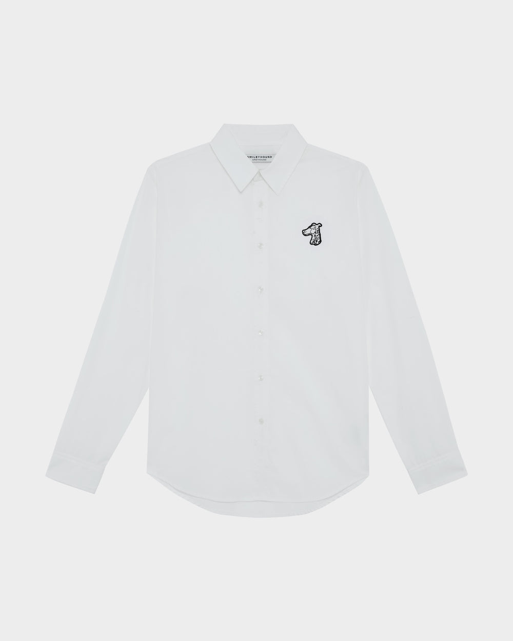 GOODGATHER POPLIN SHIRT WITH LOGO