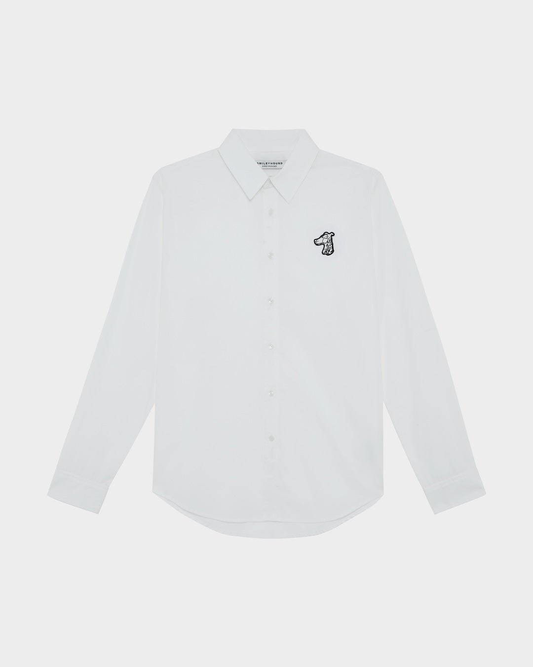 GOODGATHER POPLIN SHIRT WITH LOGO