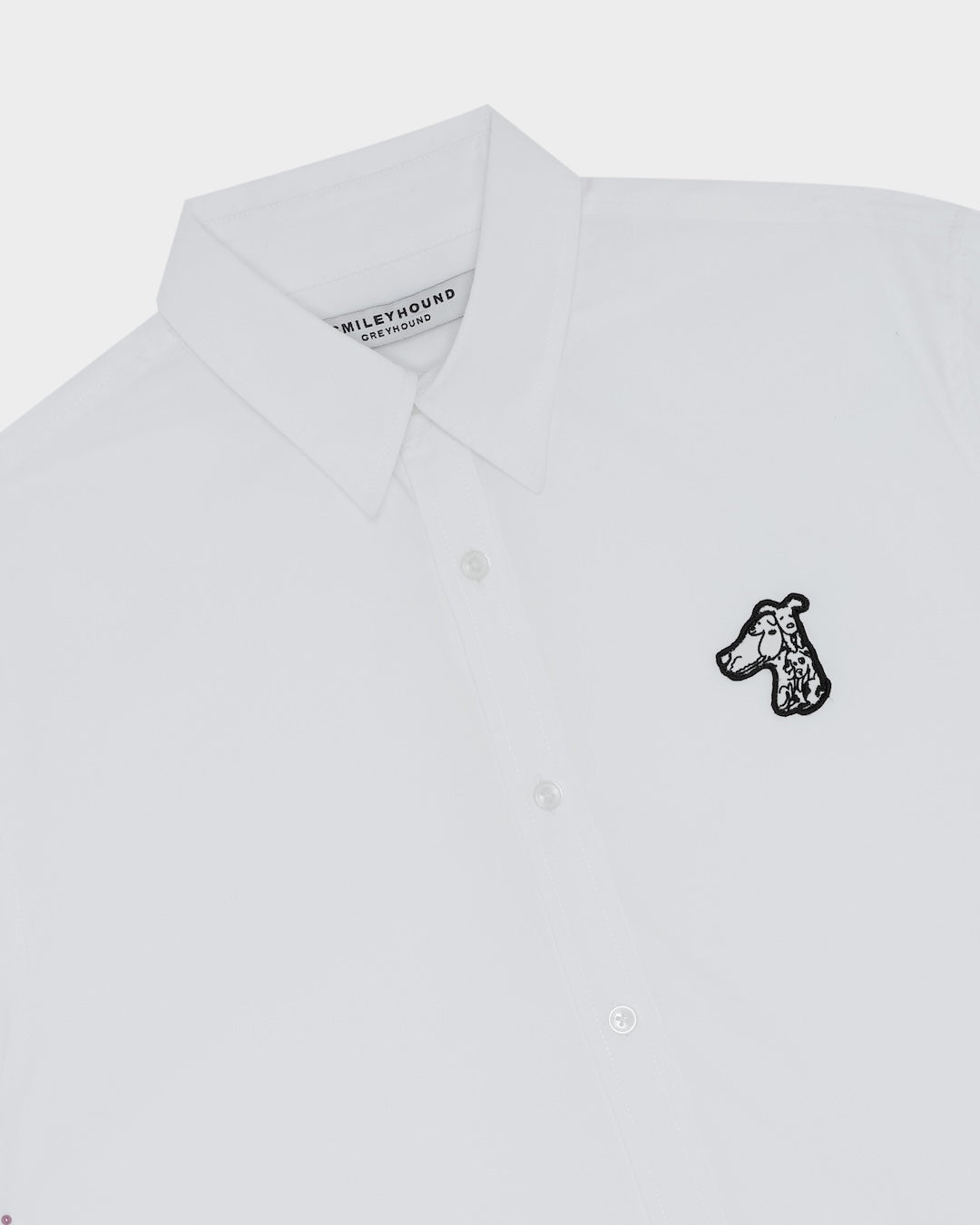 GOODGATHER POPLIN SHIRT WITH LOGO