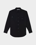 GOODGATHER WORKWEAR SHIRT WITH CONTRAST POCKETS S26MD01172BK1B