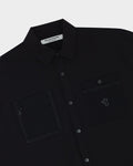 GOODGATHER WORKWEAR SHIRT WITH CONTRAST POCKETS S26MD01172BK1B