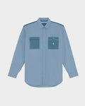 GOODGATHER WORKWEAR SHIRT WITH CONTRAST POCKETS S26MD01172BK1B