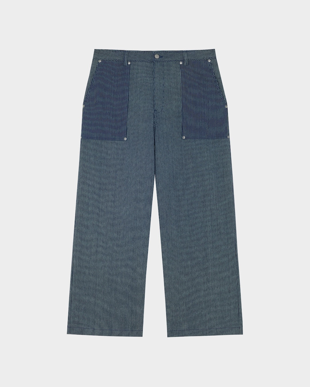 SMILEYHOUND GOODGATHER HICKORY MIX STRIPE WORKWEAR PANTS