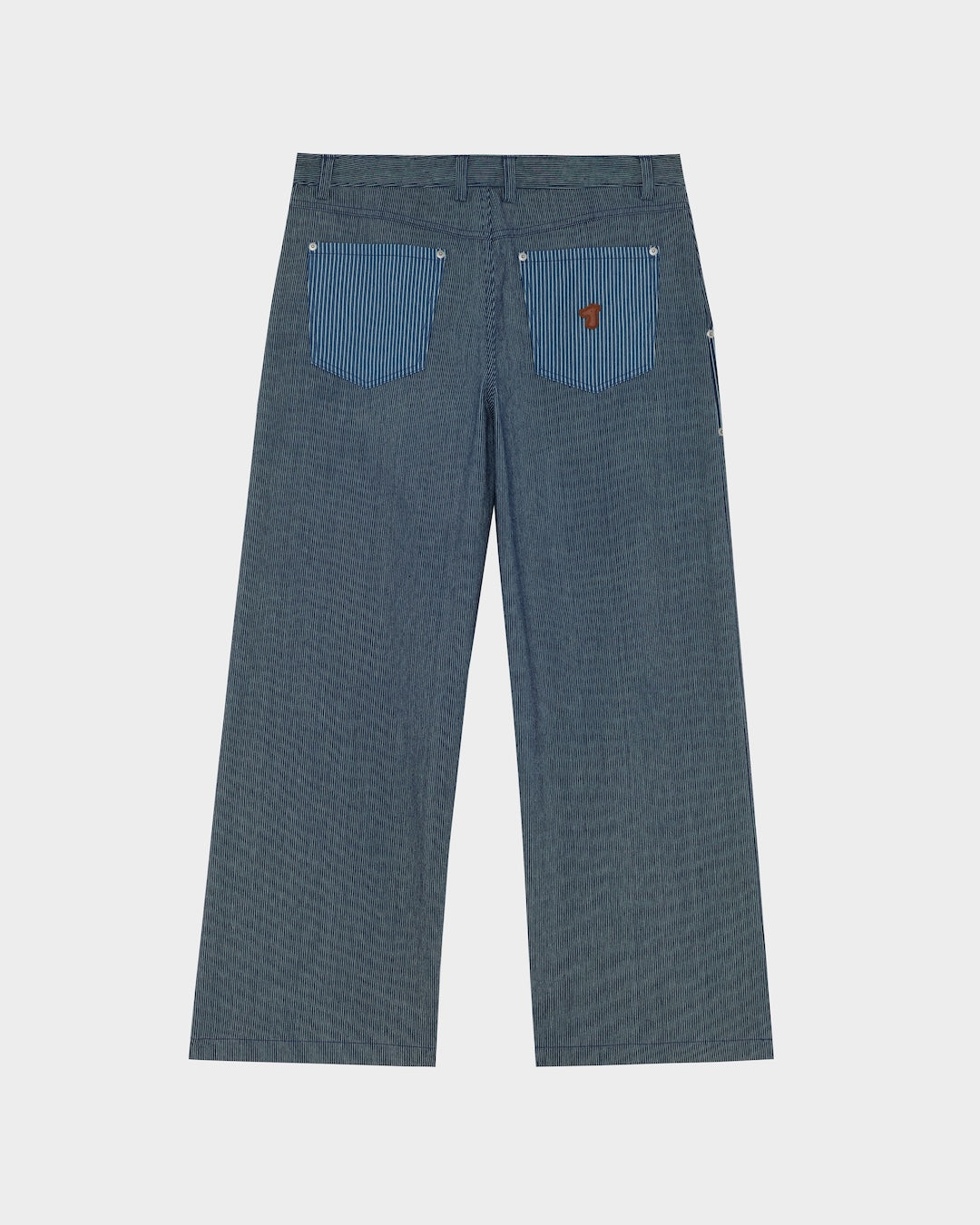 SMILEYHOUND GOODGATHER HICKORY MIX STRIPE WORKWEAR PANTS