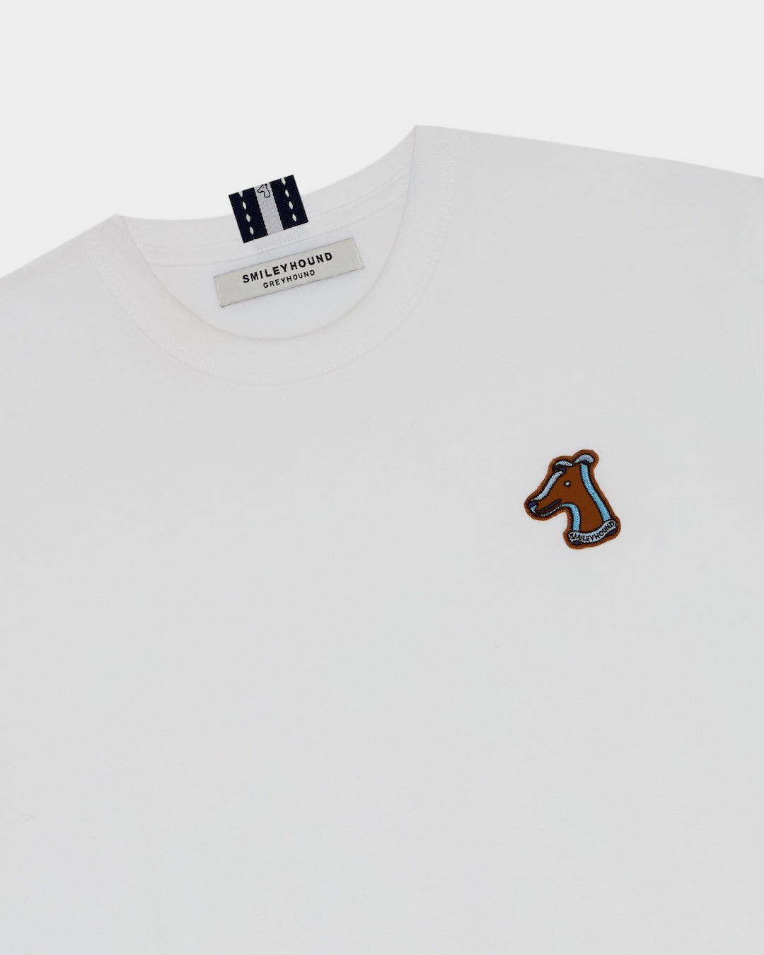 SMILEYHOUND RIBBON LOGO T-SHIRT