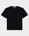 SMILEYHOUND CUT-OUT LOGO POCKET T-SHIRT