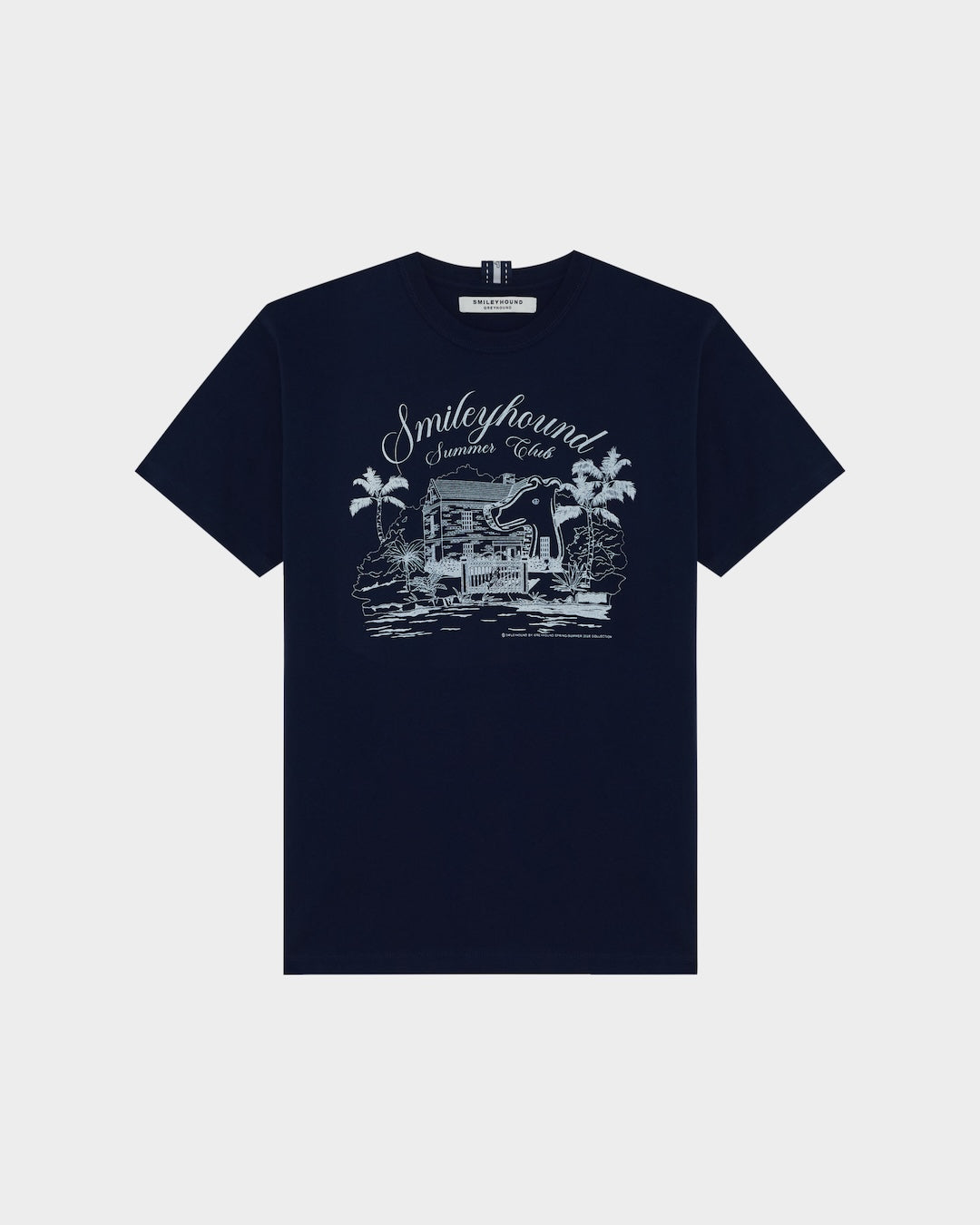 SMILEYHOUND SUMMER CLUB HOUSE GRAPHIC T-SHIRT