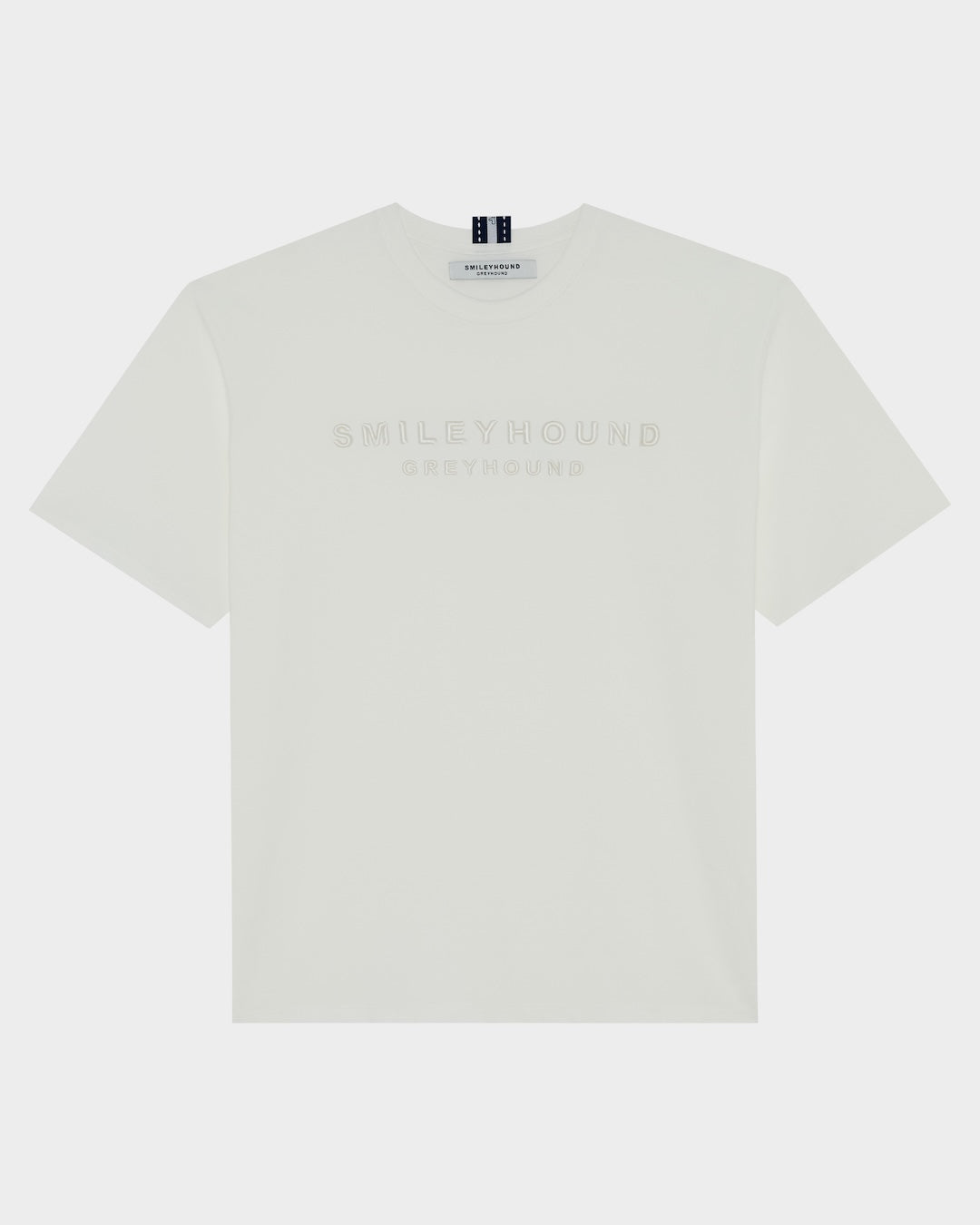 SMILEYHOUND TONE-ON-TONE  3D EMBROIDERED LOGO T-SHIRT S26MD03092-1A