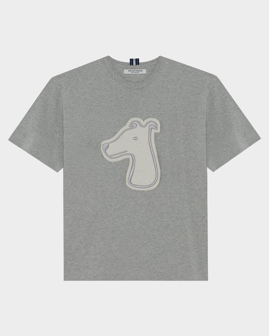 SMILEYHOUND GOODGATHER REVERSE FRENCH TERRY BOLD LOGO T-SHIRT - S26MD03172B
