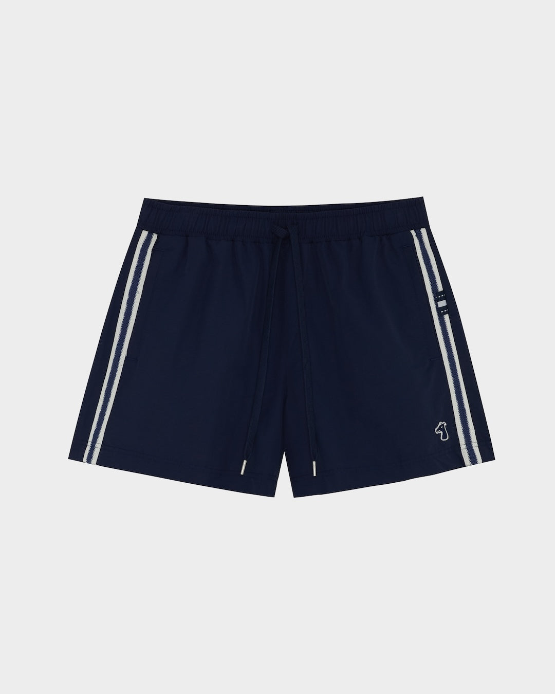 SMILEYHOUND NYLON SIDE STRIPE RELAXED SHORTS
