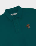 SMILEYHOUND CONTRAST SLEEVE STRIPE POLO WITH RIBBON LOGO