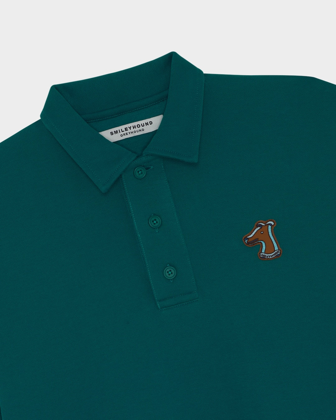 SMILEYHOUND CONTRAST SLEEVE STRIPE POLO WITH RIBBON LOGO