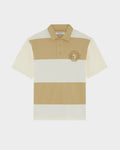 SMILEYHOUND STRIPED POLO WITH SUMMER CLUB LOGO