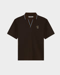 SMILEYHOUND JOHNNY COLLAR POLO WITH RIBBON LOGO