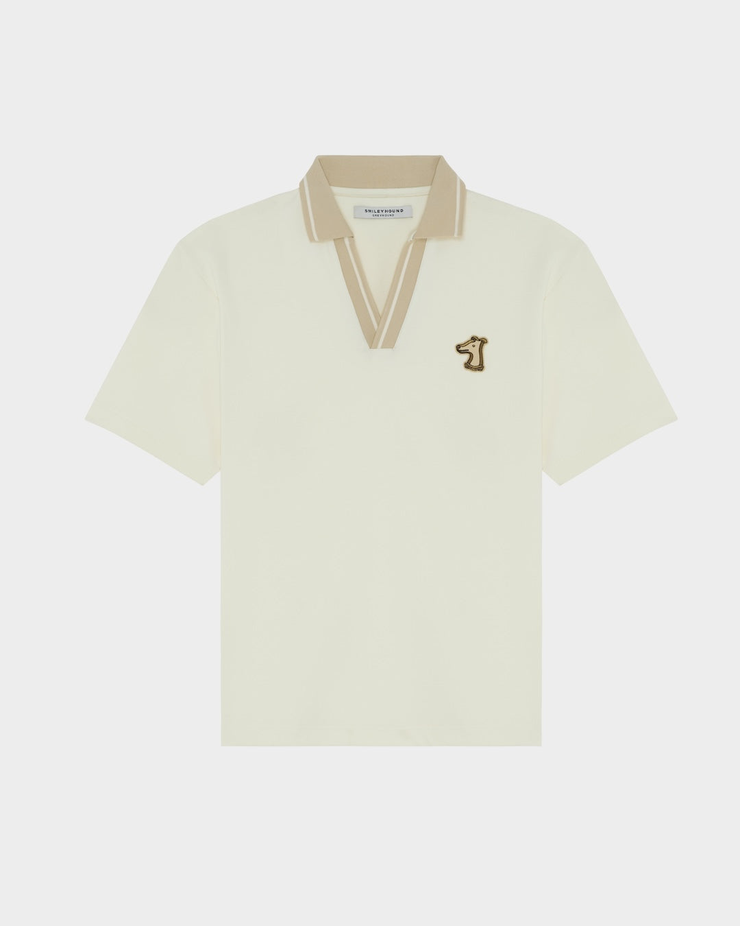 SMILEYHOUND JOHNNY COLLAR POLO WITH RIBBON LOGO
