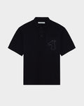 SMILEYHOUND CUT-OUT LOGO POCKET POLO