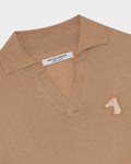 SMILEYHOUND KNITTED POLO SHIRT EMBROIDERED LOGO