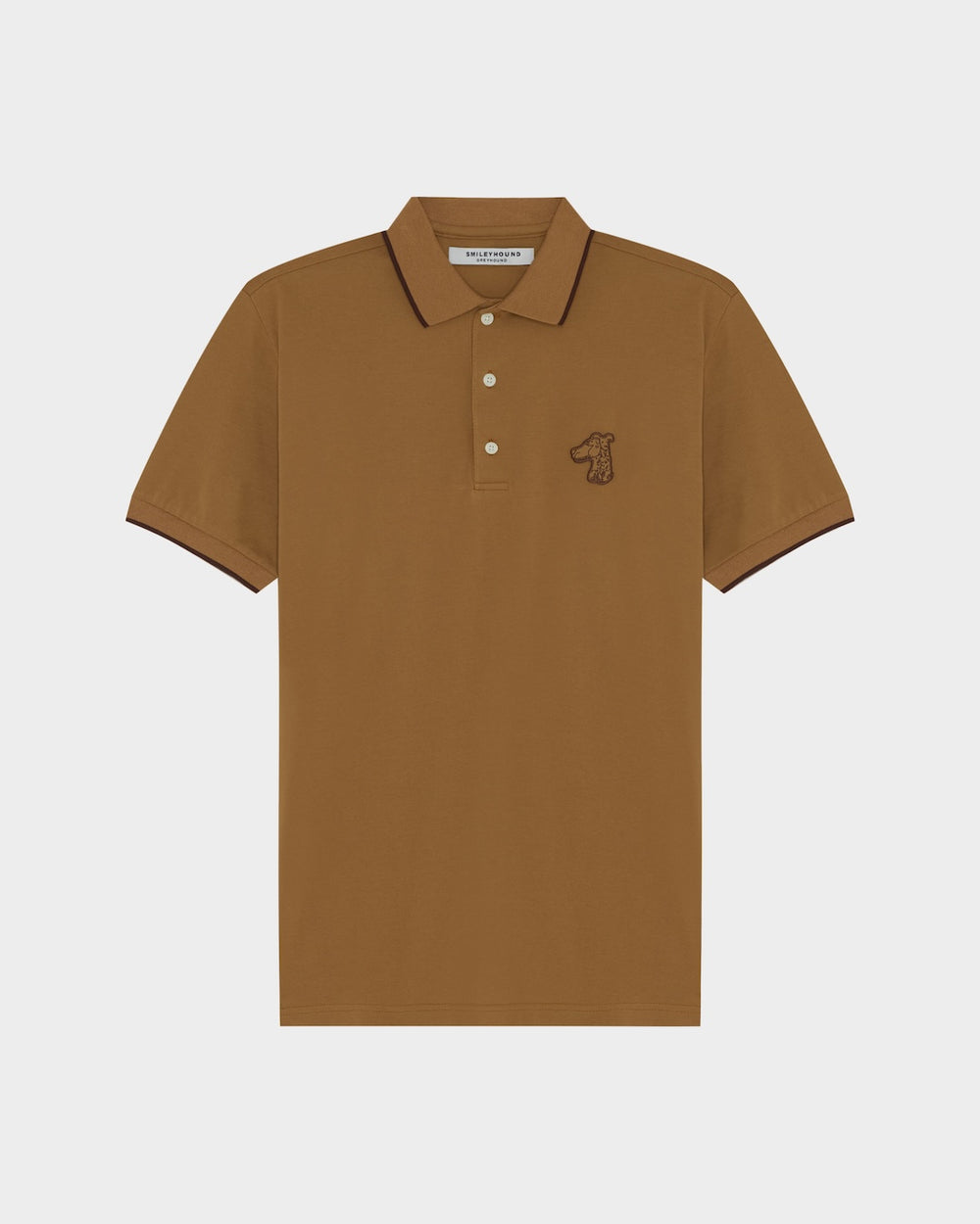 SMILEYHOUND GOODGATHER TIPPED POLO SHIRT