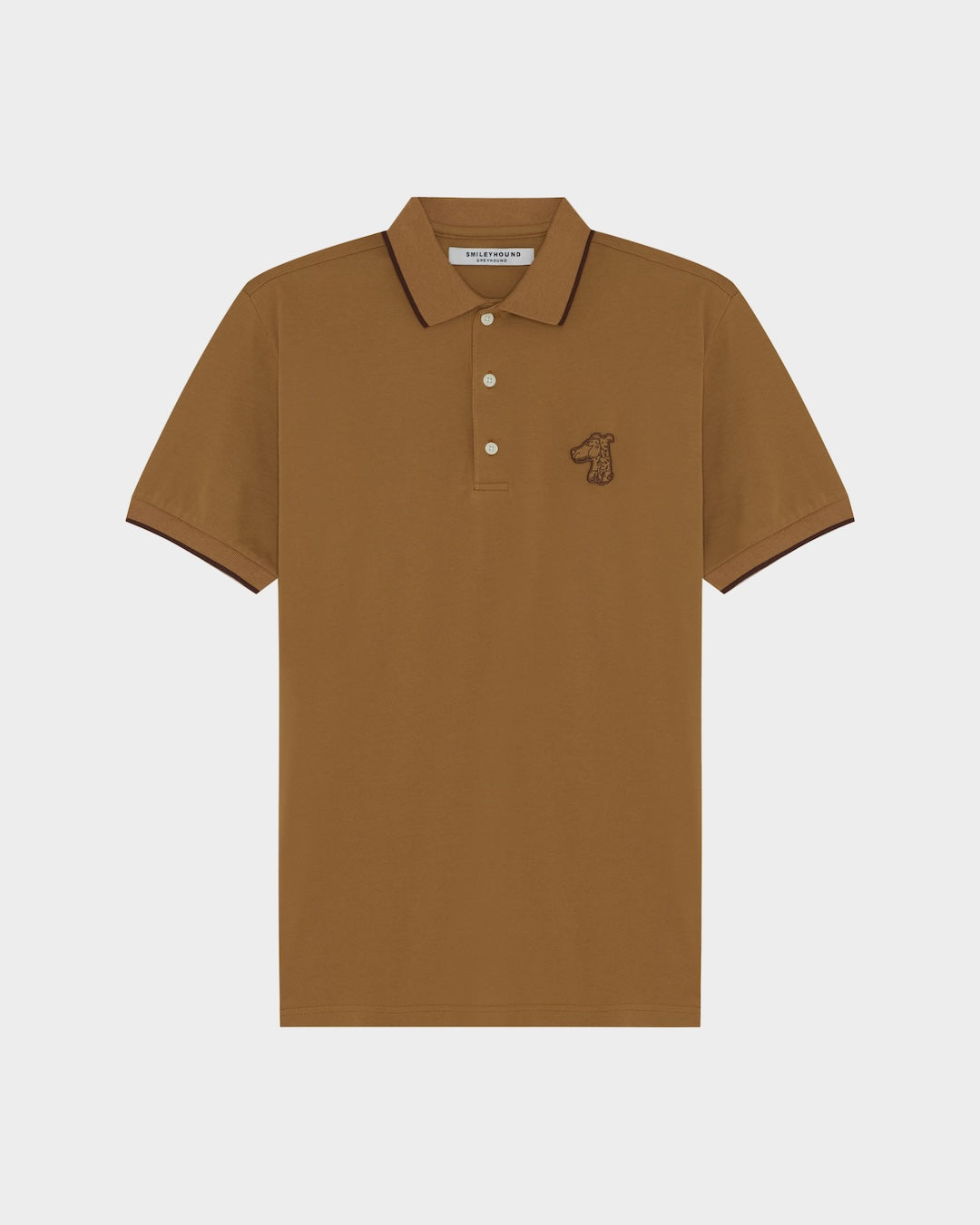 SMILEYHOUND GOODGATHER TIPPED POLO SHIRT