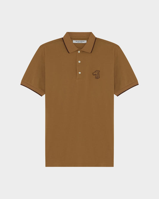 SMILEYHOUND GOODGATHER TIPPED POLO SHIRT