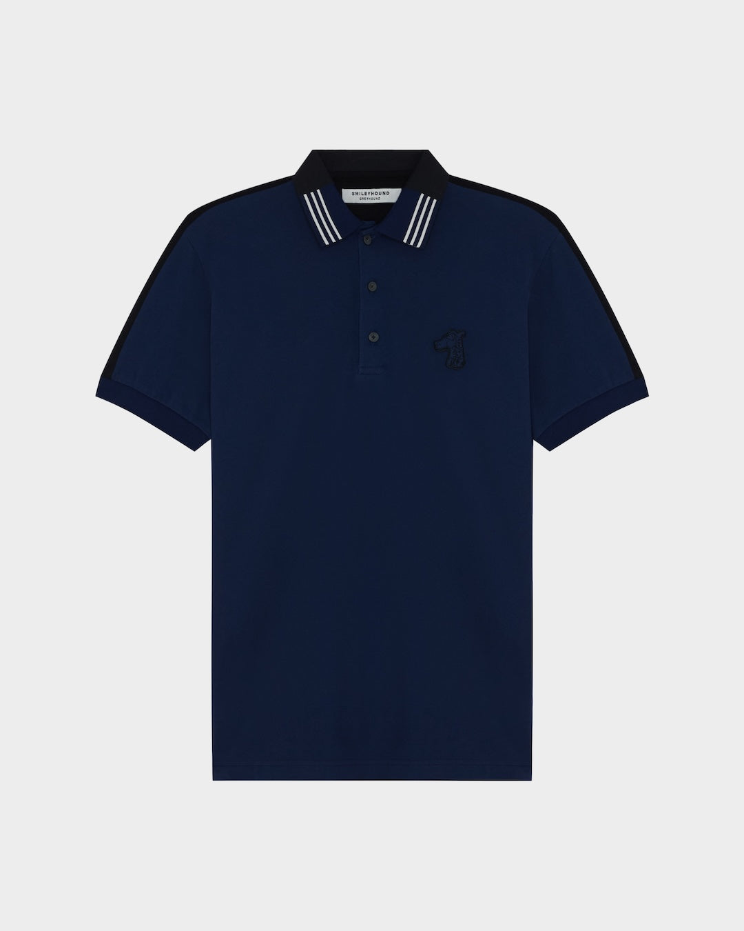 SMILEYHOUND COLOR-BLOCK GOODGATHER POLO SHIRT