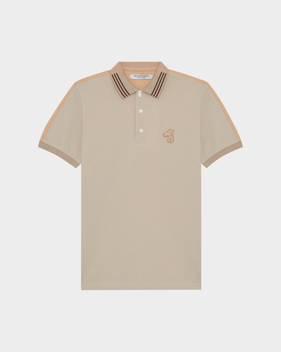 SMILEYHOUND COLOR-BLOCK GOODGATHER POLO SHIRT