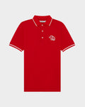 PIQUE POLO SHIRT WITH LOGO EMBROIDERED