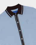 SMILEYHOUND KNITTED SHIRT WITH CONTRASTING CUFFS AND COLLAR