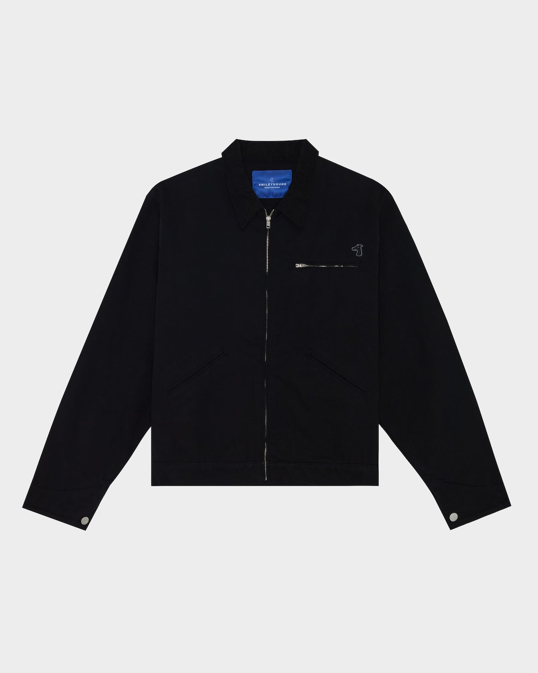 SMILEYHOUND CANVAS JACKET WITH APPLIQUÉ