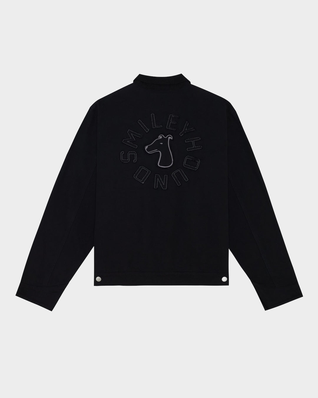 SMILEYHOUND CANVAS JACKET WITH APPLIQUÉ