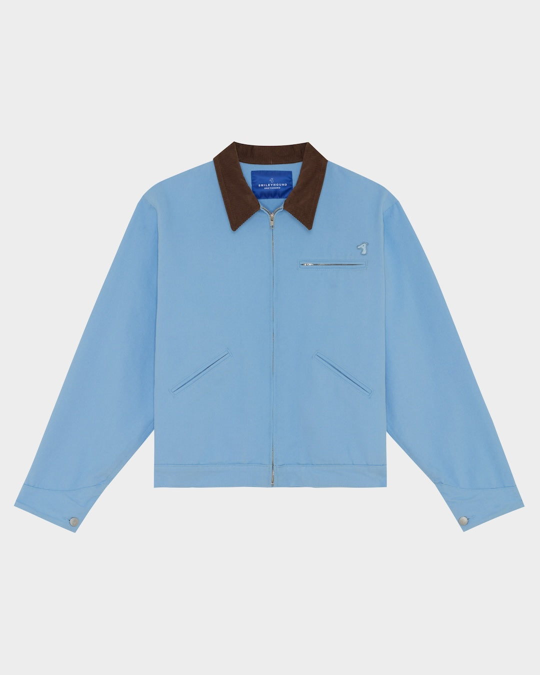 SMILEYHOUND CANVAS JACKET WITH APPLIQUÉ