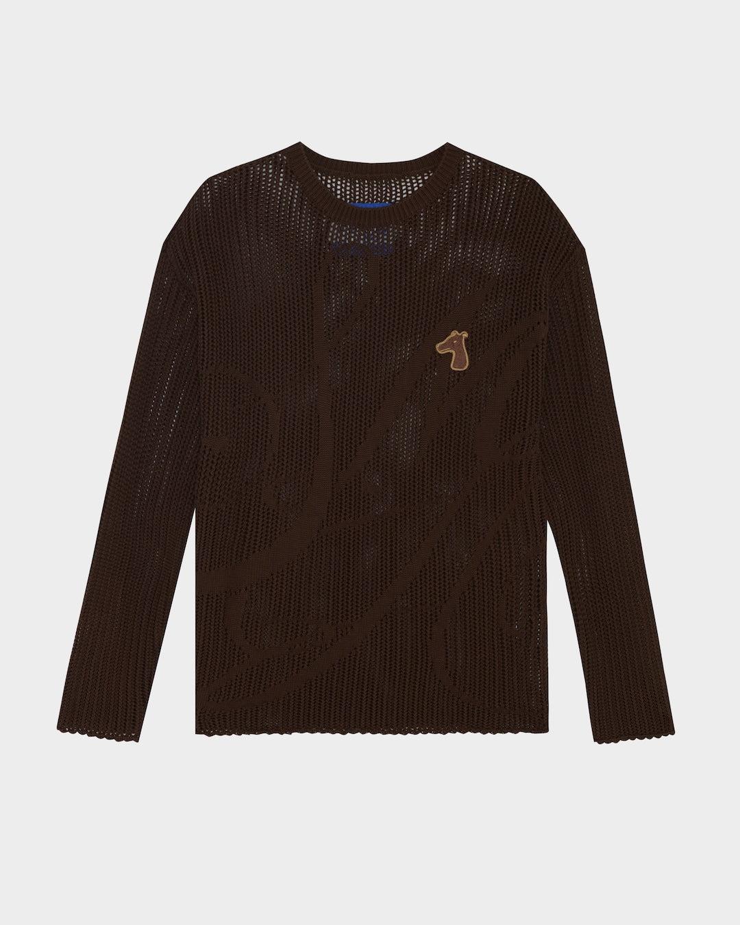 SMILEYHOUND SCRIPT INITIAL KNITTED SWEATER