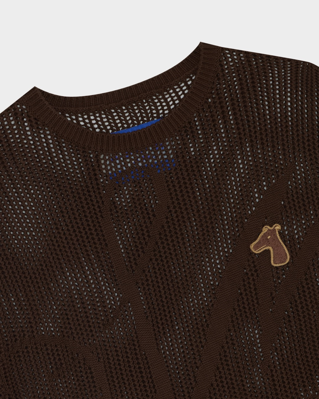 SMILEYHOUND SCRIPT INITIAL KNITTED SWEATER