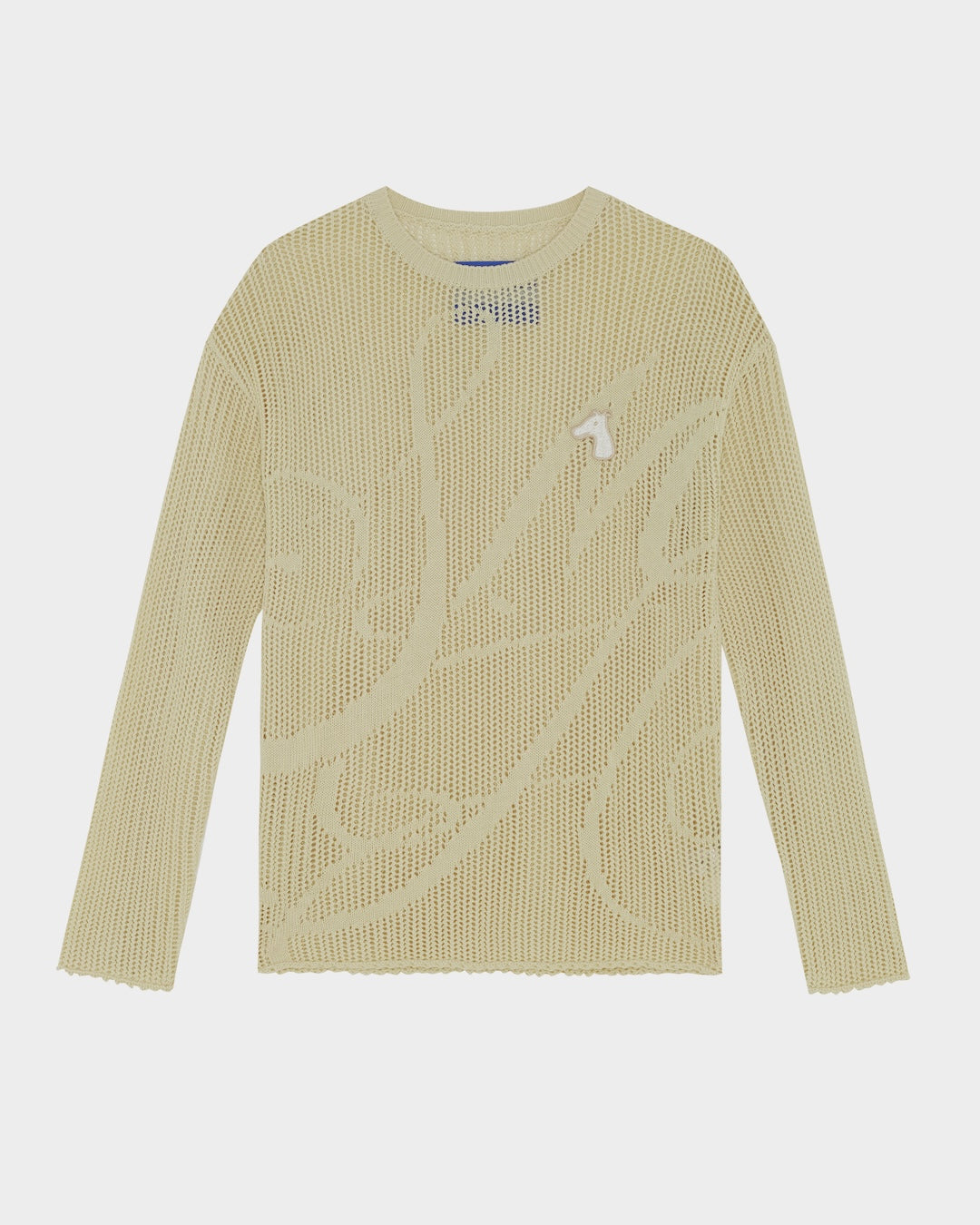 SMILEYHOUND SCRIPT INITIAL KNITTED SWEATER