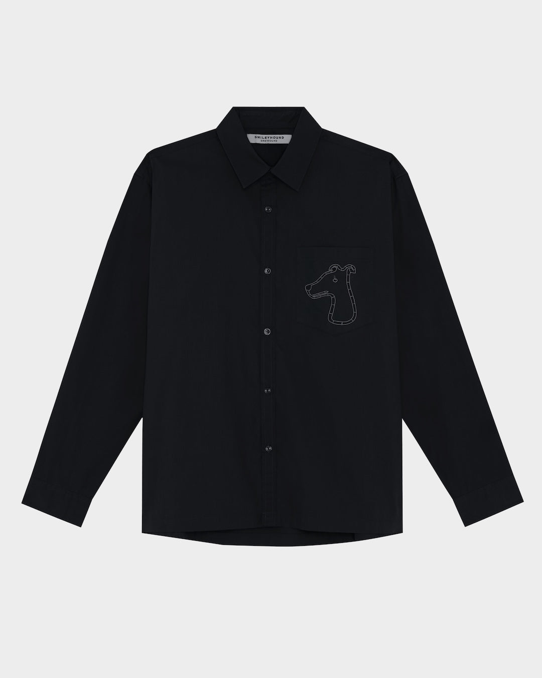SMILEYHOUND CUT-OUT LOGO POCKET SHIRT
