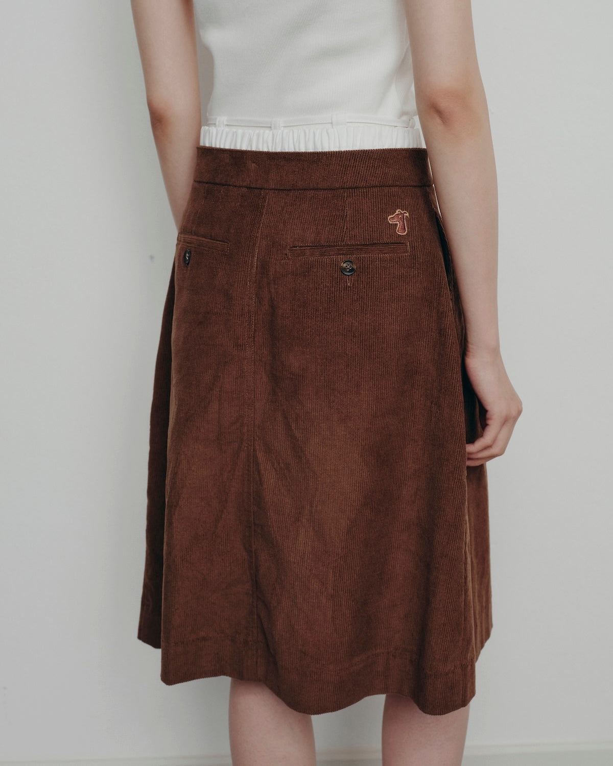 BESTIE LAYERED BOW-TIE SKIRT