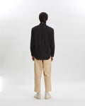 POPLIN REGULAR SHIRT WITH LOGO EMBROIDERED